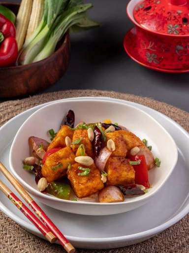 Kung Pao Paneer Dry - 8 Pcs