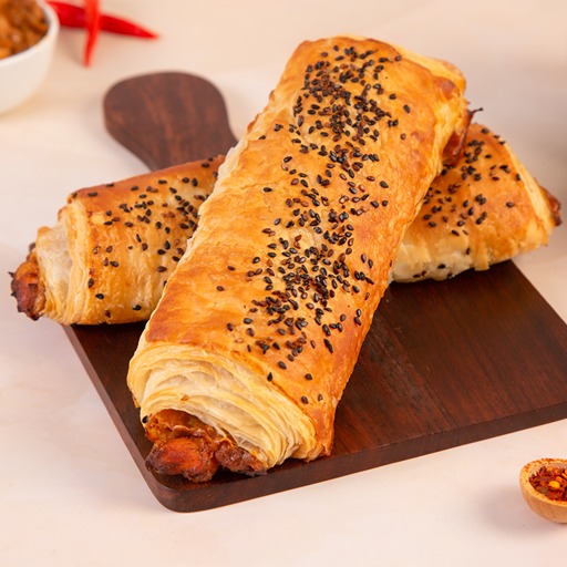 Chettinad Chicken Roll