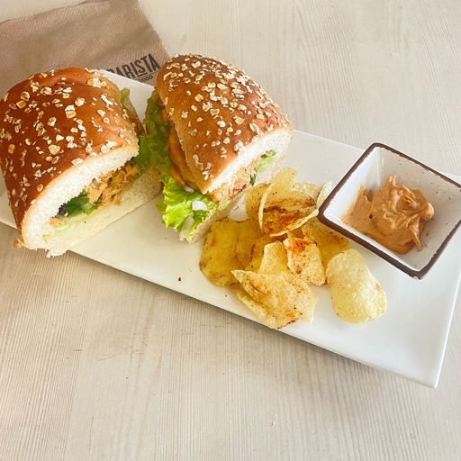 Freshly Made Veggies Delight Sandwich