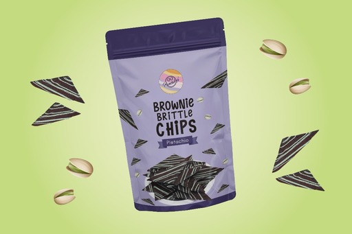 Brownie Brittle Chips Pistachio 1 Packet
