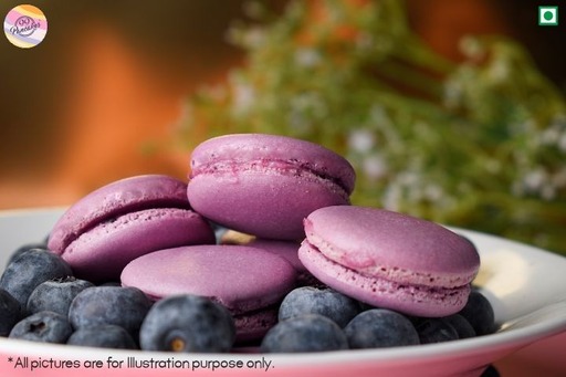 Blueberry Macaron