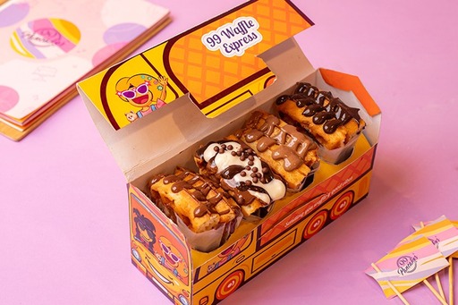 Choco Pocket Waffle Box