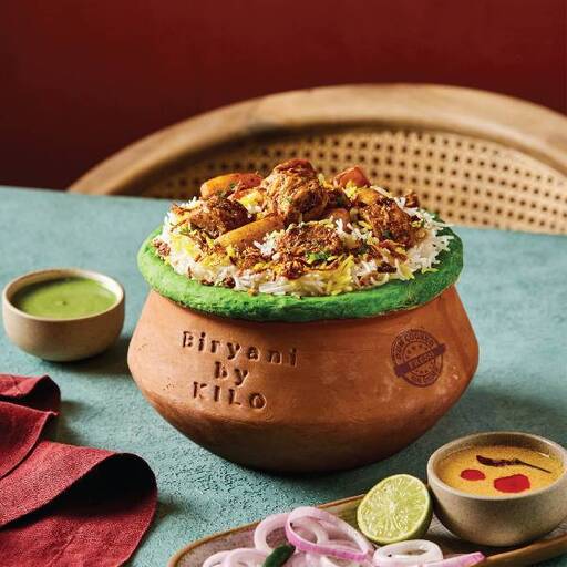 Soya Chaap Dum Biryani [1/2 Kg]