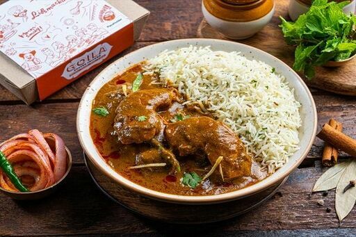 Gharwali Chicken Curry Rice Bowl [Serve 1]