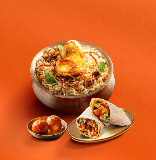 Classic Egg Biryani Combo