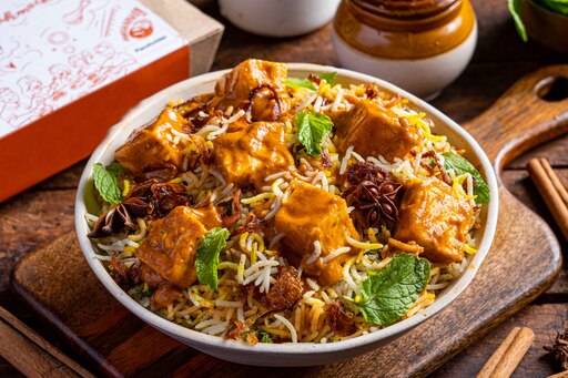 Goila Butter Paneer Biryani