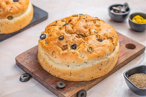 Italian Olive And Herb Focaccia