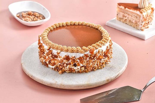 Caramel Nut Cake [1/2 Kg]