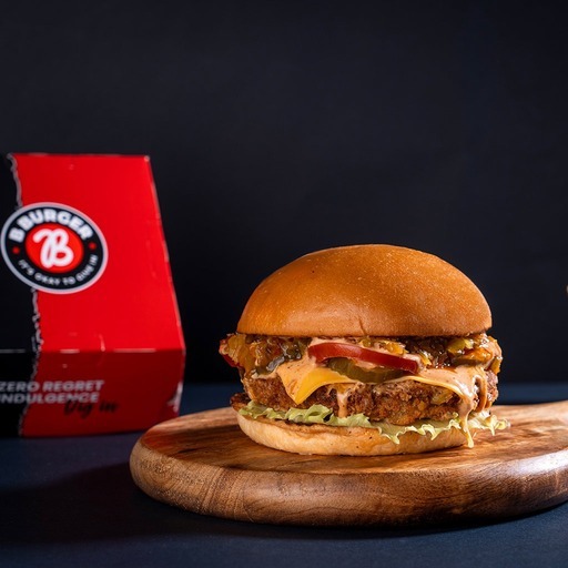 Mex Veg Burger (4 Inch) - Single Patty