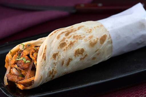 Masala Chicken Tikka Wrap