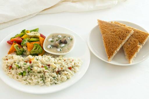 Masala Egg White Scramble