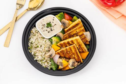 Grilled Moroccan Paneer Steak