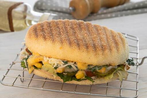 Spinach Corn PoBoy