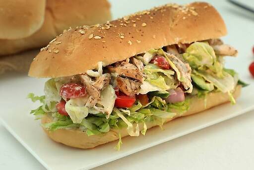 Caesar Chicken Subwich - High Protein