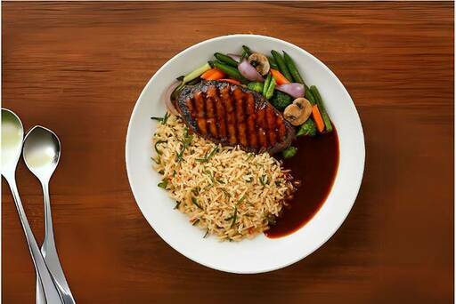 Jamaican Grilled BBQ Chicken Steak