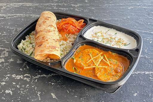 Mughal Sarai Egg Curry Thali