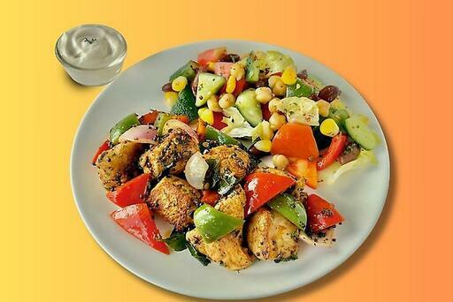 Pepper Chicken Protein Plate (42gms Protein)