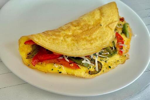 Peppers Sausage & Cheese Denver Omelette