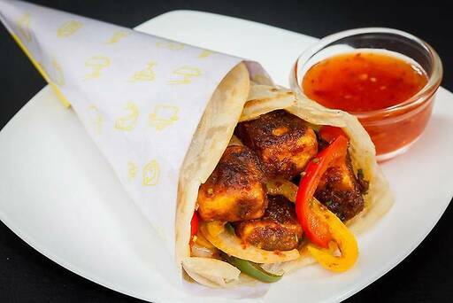 Chilli Paneer Wrap