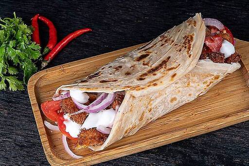 Cheese Melt Paneer Wrap