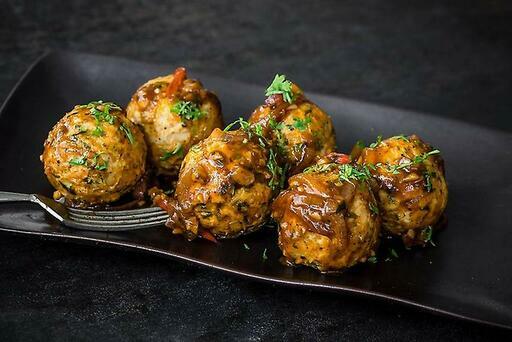 Wok Tossed Veg Manchurian Dumplings