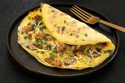 High-Protein Chicken Omelette