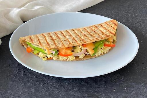 Scrambled Egg Breakfast Taco
