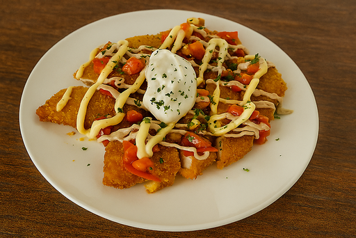 BBQ Chicken Nachos