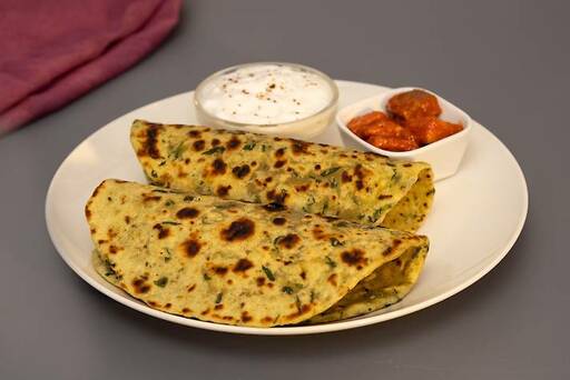 Methi Parathas
