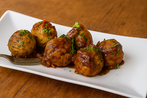 Wok Tossed Veg Manchurian Dumplings
