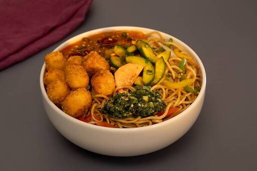 Guangzhou Paneer Noodle Burrito