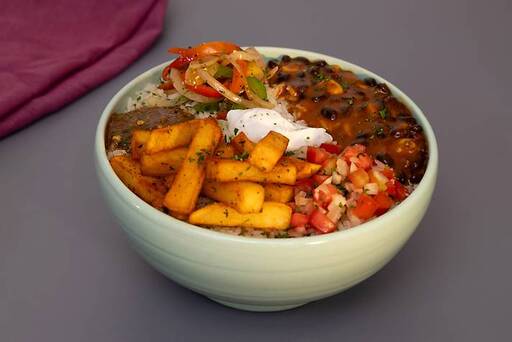 German Crispy Potato Burrito