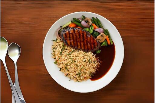 Jamaican Grilled BBQ Chicken Steak