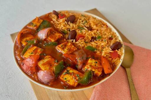 Spicy Paneer Mexican Bowl