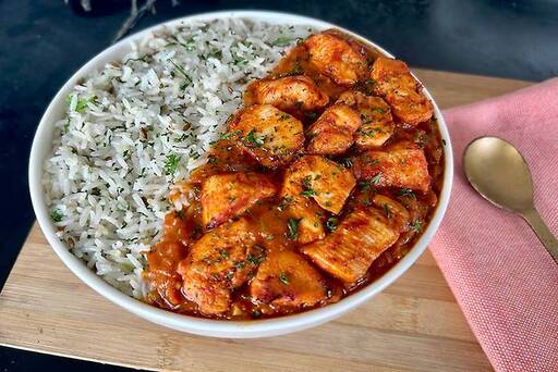 Chicken Tikka Rice Bowl