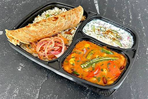 Subz Navratan Korma Thali