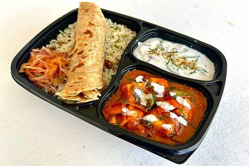 Paneer Tikka Masala Thali