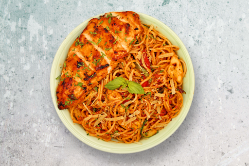 Rustic Steak Spaghetti