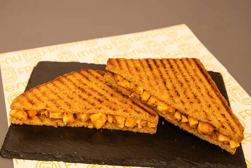 Paneer Tikka Grilled Sandwich