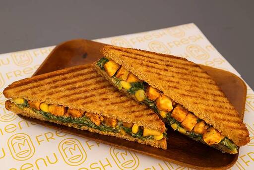 Popeye Paneer Grilled Sandwich