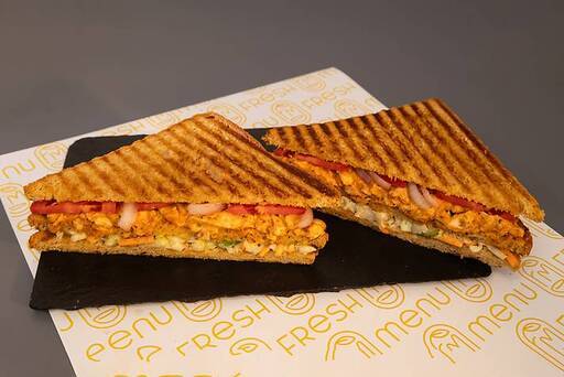 Chicken Tikka Grilled Club Sandwich