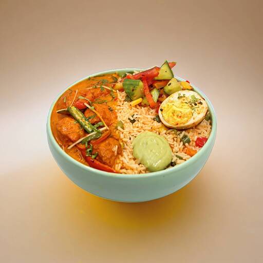 Chicken Jalfrezi Rice Bowl
