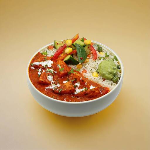 Dum Aloo Rice Bowl