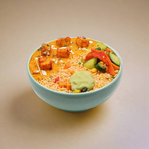 Paneer Rezala Rice Bowl