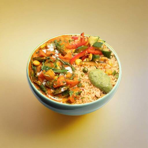 Subz Panchmel Rice Bowl