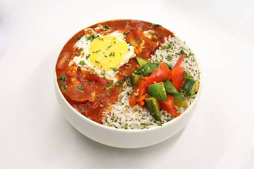 Shakshuka Rice Bowl