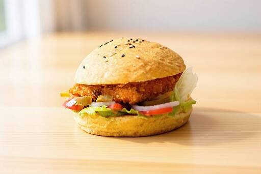 Hi-Pro Korean Crunch Paneer Burger