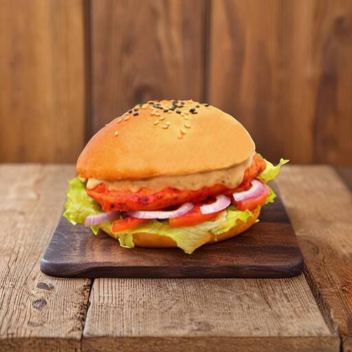 Hi-Pro Peri Chicken Steak Burger
