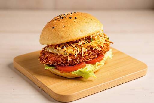 Hi-Pro Crispy Chicken Katsu Burger