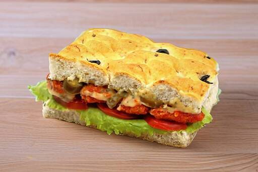 Tennesey Hot Chicken Hiprotein Foccacia